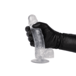 Dildo Realista Nebula Transparente 18 cm - Imagen 3